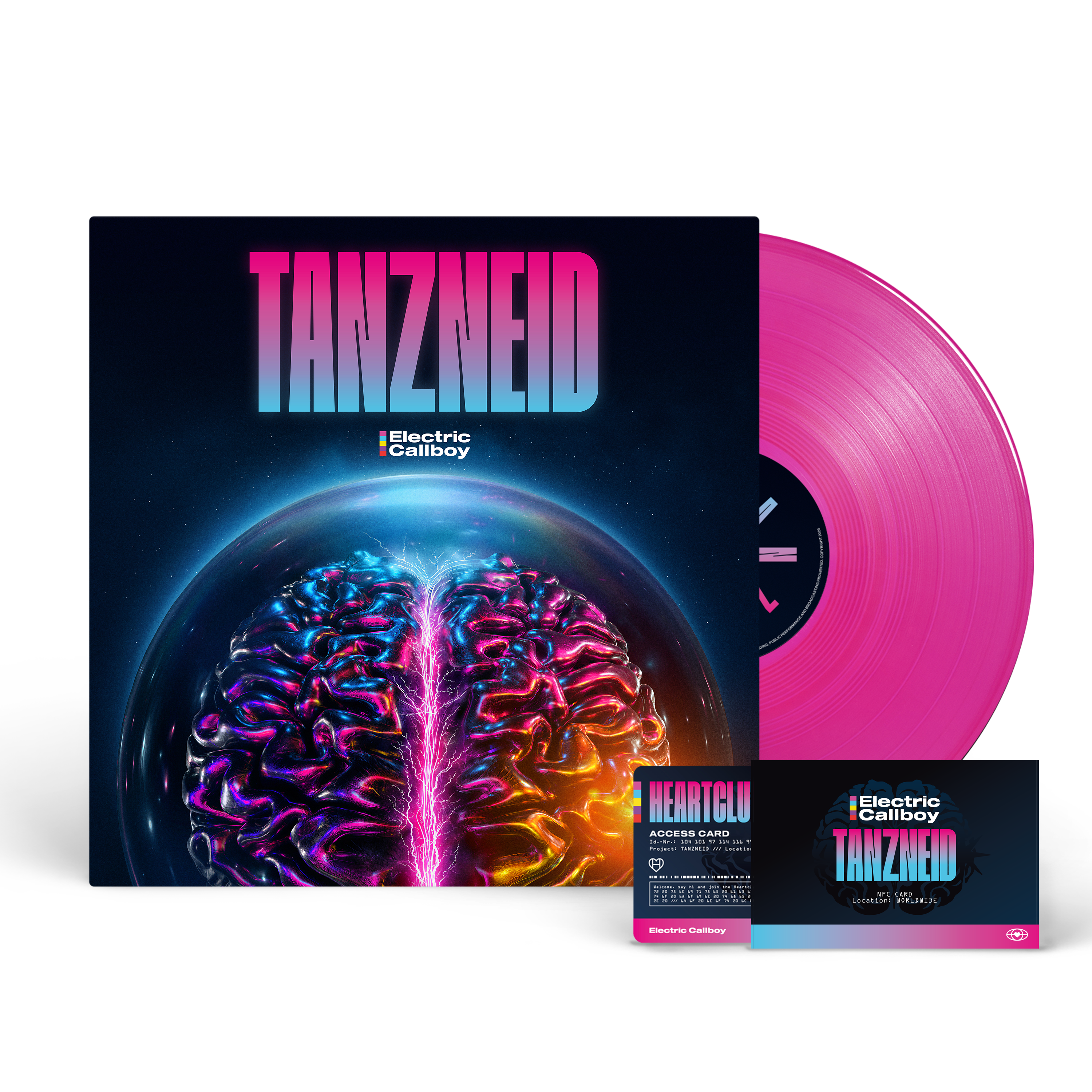 TANZNEID (Ltd. Transp. Neon Pink LP & NFC-Fancard)