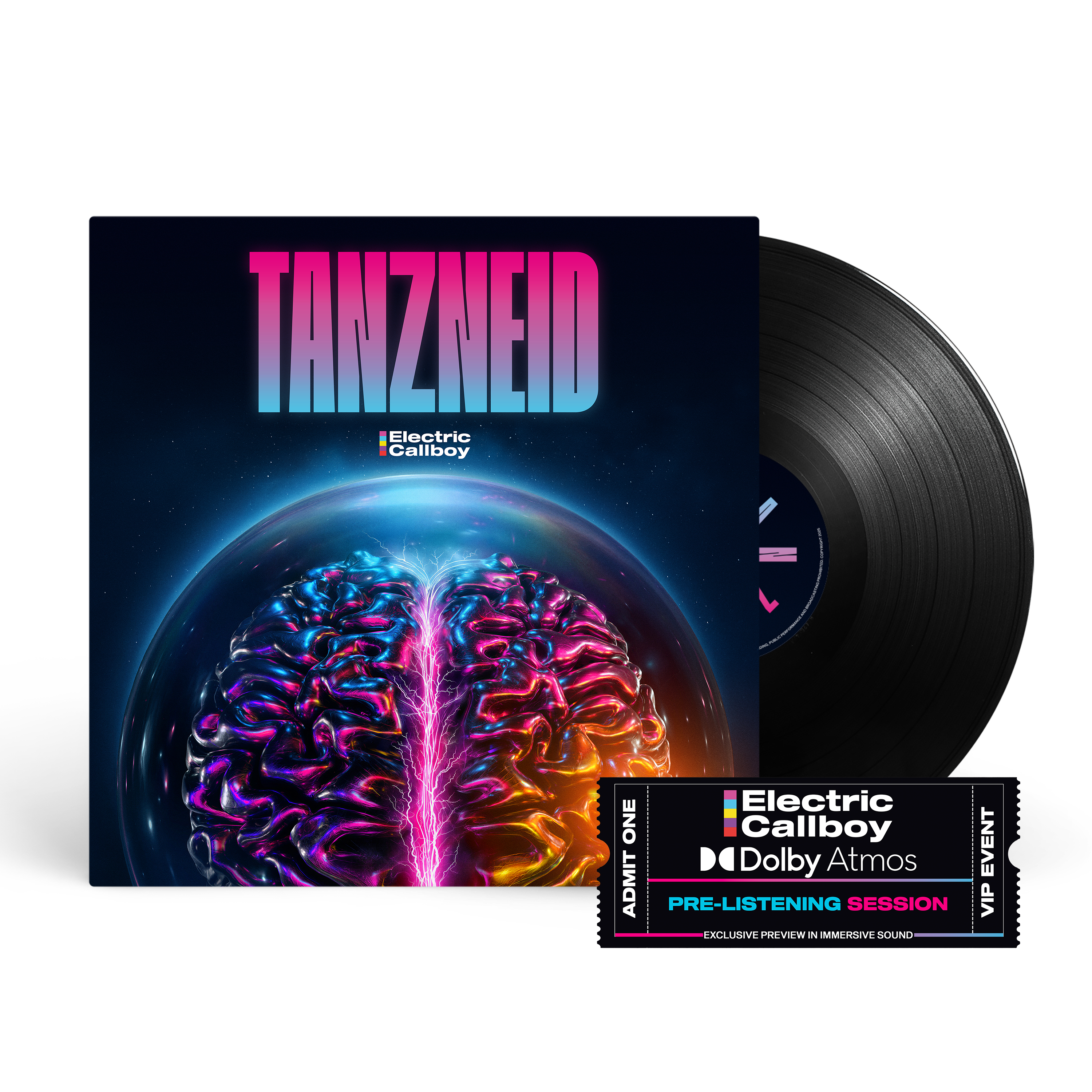 TANZNEID (Pre-Listening Bundle Berlin - 1x Ticket 03.08.2026 & Black LP)