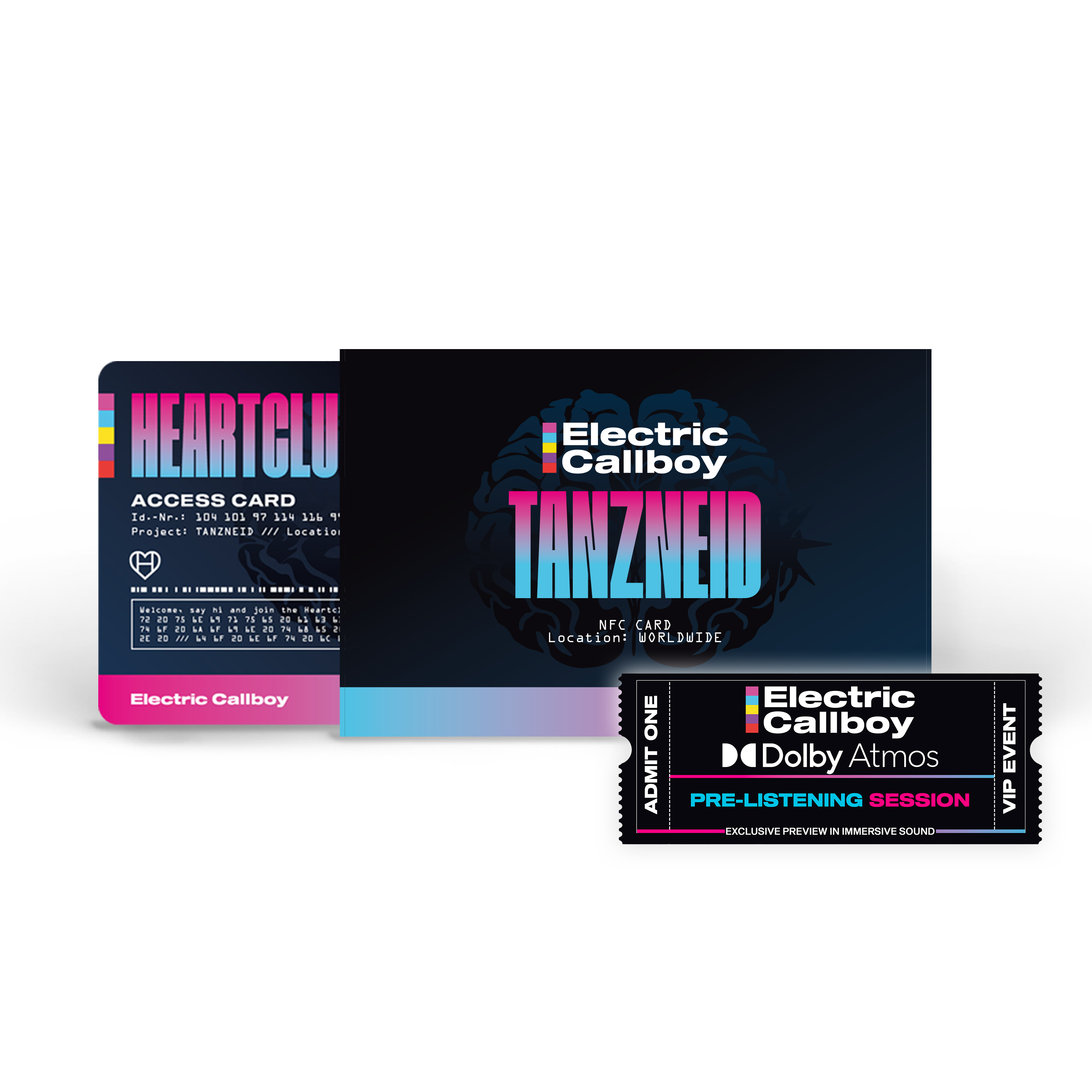 TANZNEID (Pre-Listening Bundle Berlin - 1x Ticket 03.08.2026 & NFC-Fancard)